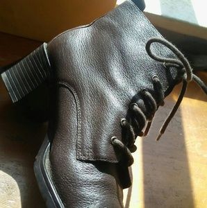 Vintage Leather Ankle Boots